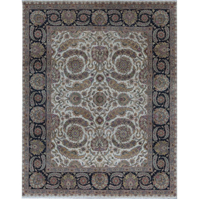 Mountain King One-of-a-Kind Rectangle 11'10" X 14'7" Wool Area Rug in Black/Brown