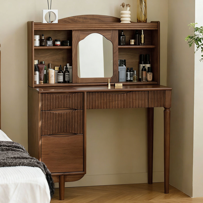 Modern minimalist multi-functional makeup table