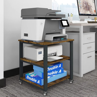 Yerby 50.8cm H x 50cm W Printer Stand with Wheels