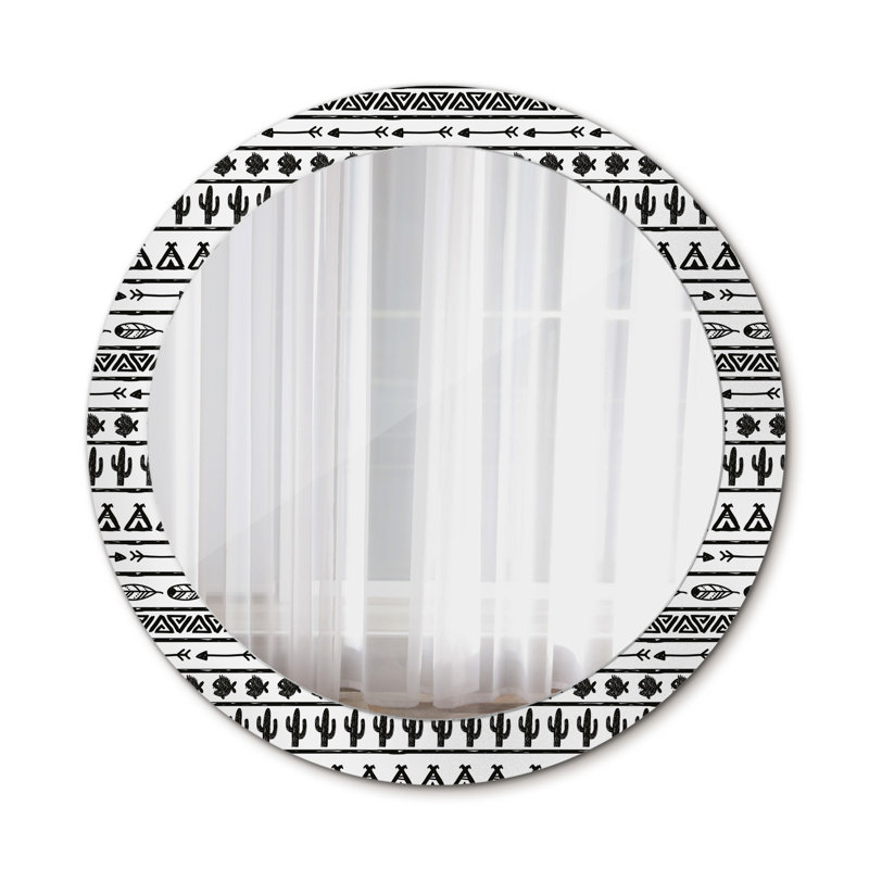 Huldar Glass Flat Wall Mirror