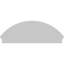 x 2-3 / 4 "P à arche de segment architectural 3 branches en PVC de qualité architecturale-41855478