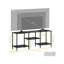 49cm H Media Shelves