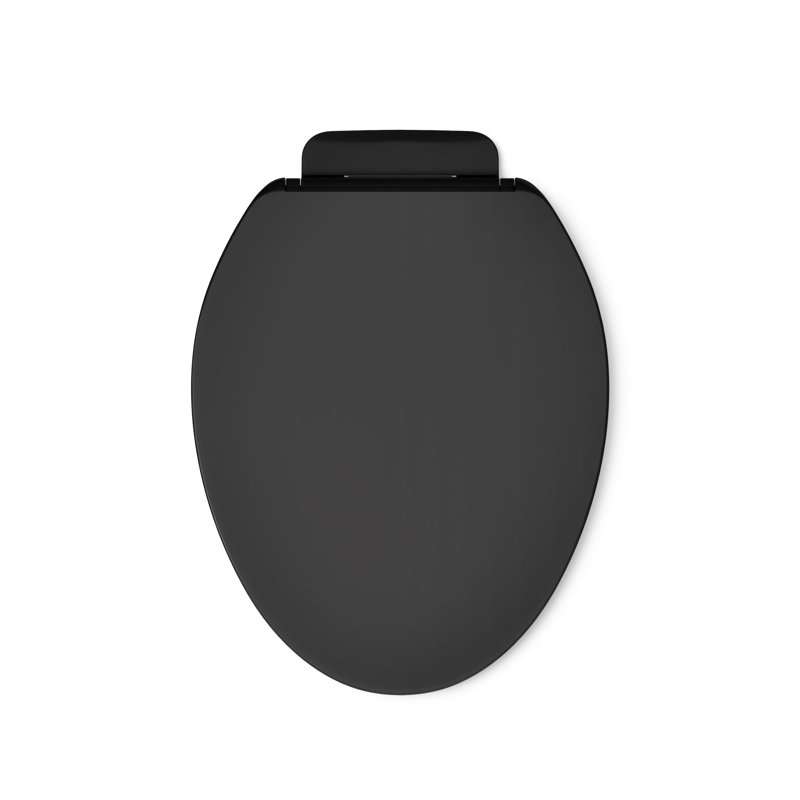 Impro Toilet Seat, Black, Elongated
