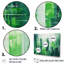 Emerald Elevations Skyscraper City I - Ensemble d'art sur toile gratte-ciel-107745833-107745827