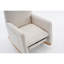 Chaise berçante en coton et lin avec repose-pieds réglable-1445794336-1445794341