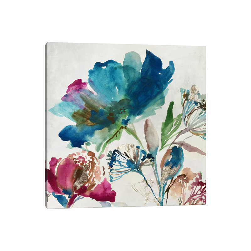 Blossoming II by Asia Jensen - Wrapped Canvas Painting