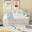 3 Drawers Upholstered Daybed with Twin Trundle-307588553-307588555
