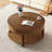 Round Coffee Table With Storage-1322393430