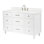 ARIEL Monroe 54 Single Sink Bathroom Vanity with Carrara Quartz Top