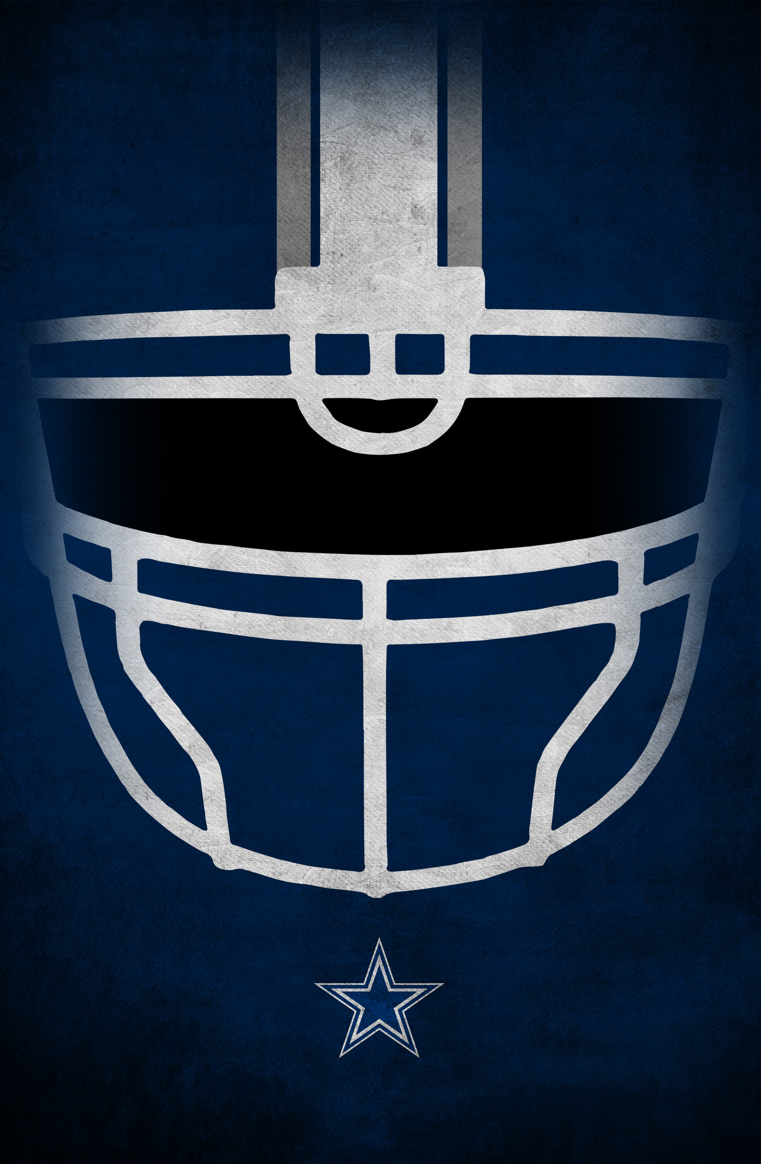 Download Metal With Logo Of Dallas Cowboys Iphone Wallpaper