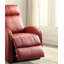 Ricardo Red PU Recliner W/ Power Lift-405803065