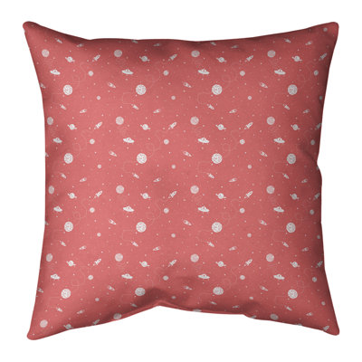 Katelyn Elizabeth Toile Outdoor Reversible Throw Pillow