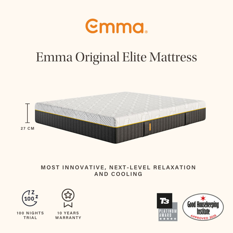 Emma Original Elite Mattress , Super King (6')