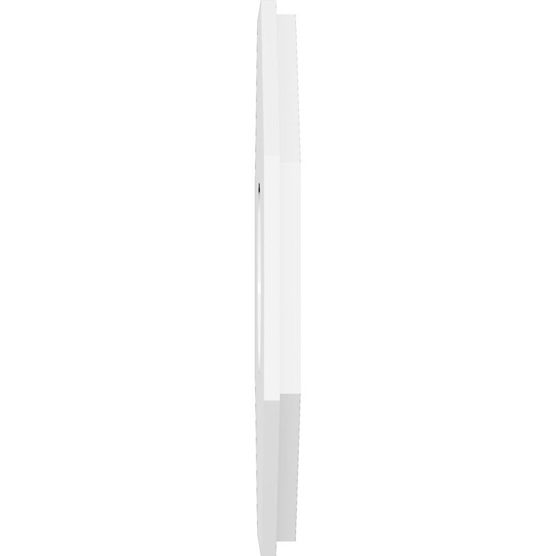 Médaillon de plafond contemporain en PVC Westin, H 1 po x l 14 po x P 14 po