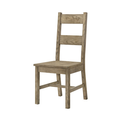 Chaise d'appoint 18,9 po, chêne rustique