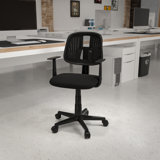 Meridian Mid-Back Swivel Mesh Task Office Chair with Pivot Back