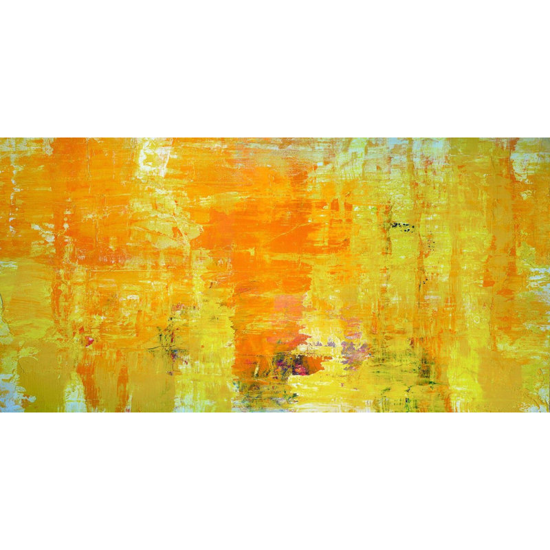 Happy - reproduction d'artiste sur toile, 30" H x 60" W x 2" D, Unframed