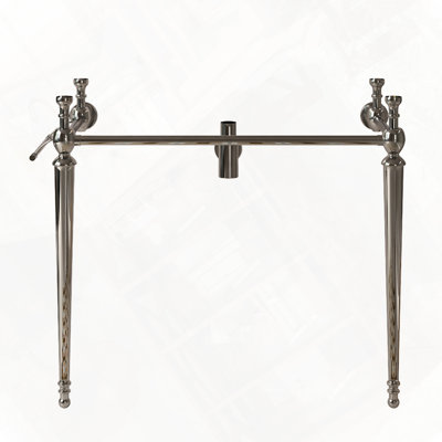 Freestanding Bathroom Console Without Basin And Faucet