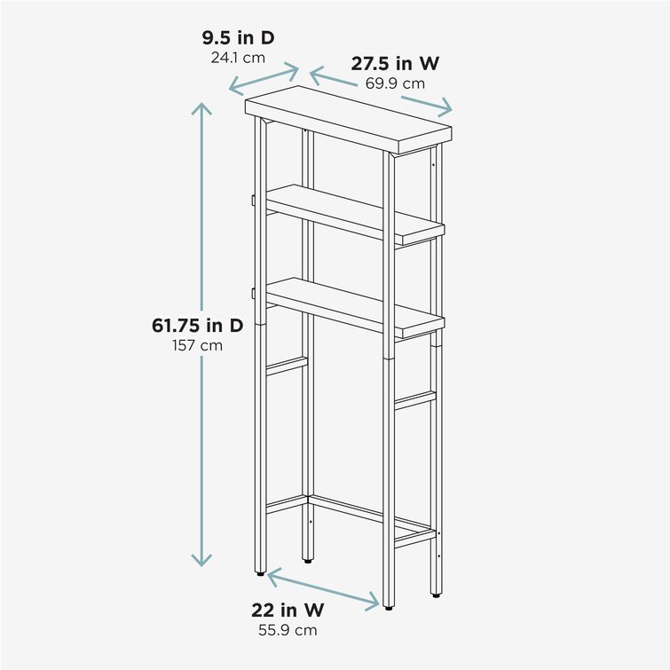 Staller Stainless Steel Bathroom Shelf, Size: 18 Inch