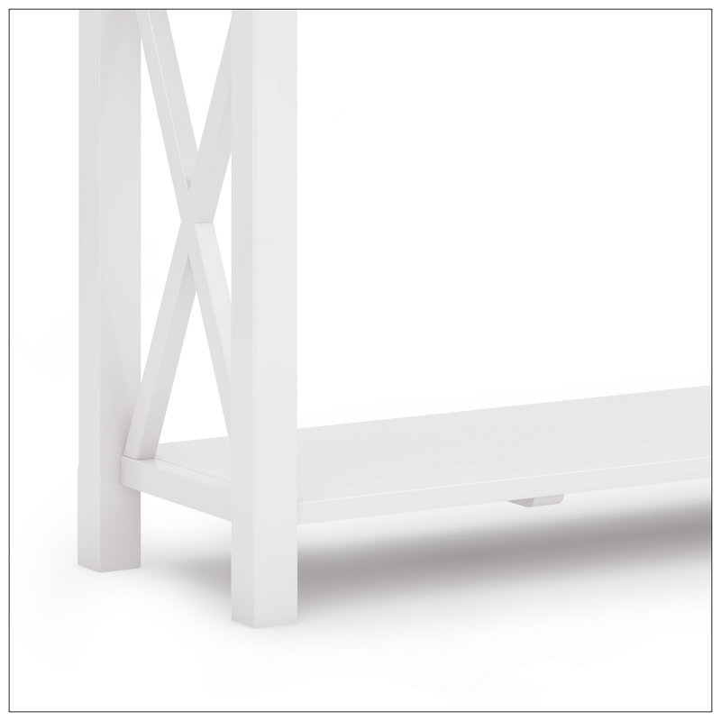 Kitchener - Console de canapé - Blanc, Blanc