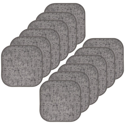Coussin de coussin de chaise en mousse à mémoire de forme sans dossier 16 po x 16 po Broadway