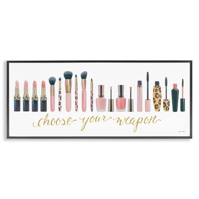 Choisissez votre arme, art giclée maquillage glam par Marco Fabiano