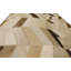 Tapis brun moderne en similicuir 4X6-1881380495
