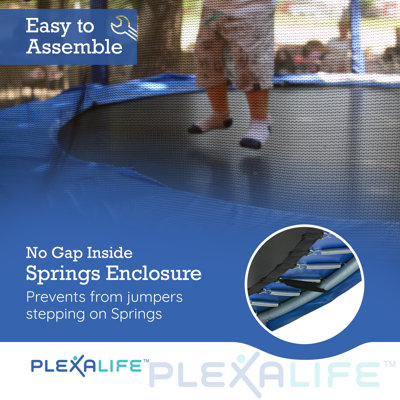 Ensemble de trampoline rond Plexalife