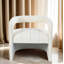 Chaise d'appoint moderne en velours, fauteuil d'appoint incurvé de luxe entièrement rembourré-1416901945