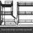 Twin Over Twin Over Full Bunk Bed-1805674066