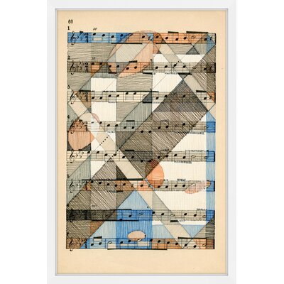 Music In Motion' by Nikki Galapon Framed Painting Print -  Marmont Hill, MH-NIKGAL-51-NWFP-45