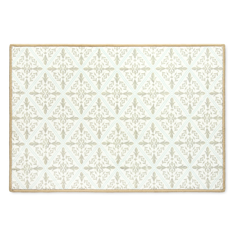Tapis de bain Everwash Odacia, Beige
