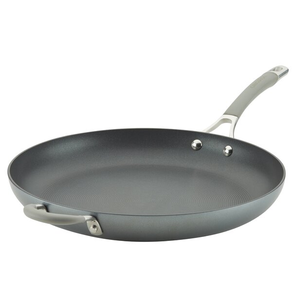 Circulon Elementum 3 qt. Hard-Anodized Covered Saucepan - Oyster Gray