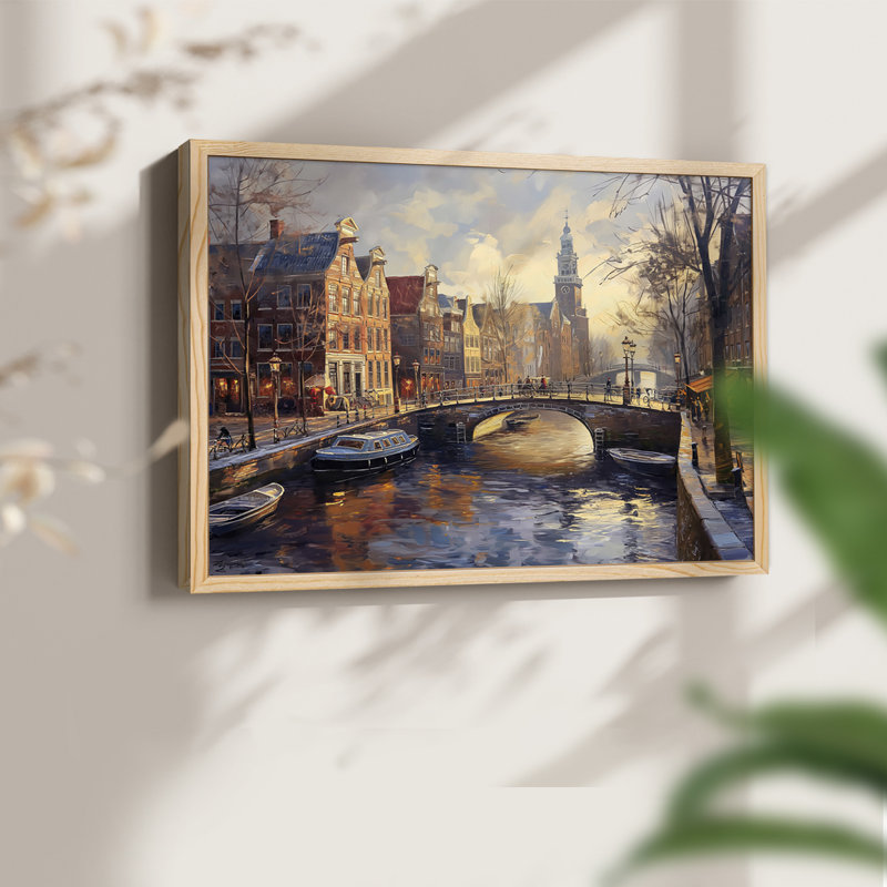 Paysage, série CLX, reproduction encadrée, Naturel, H 11 po x l 14 po