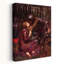 La Belle Dame Sans Merci Classic Contemporary Wall Art Print by John William Waterhouse - Wrapped Canvas Print-1323262059