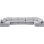 Grand canapé modulaire rembourré 7 pièces Itala-94482577
