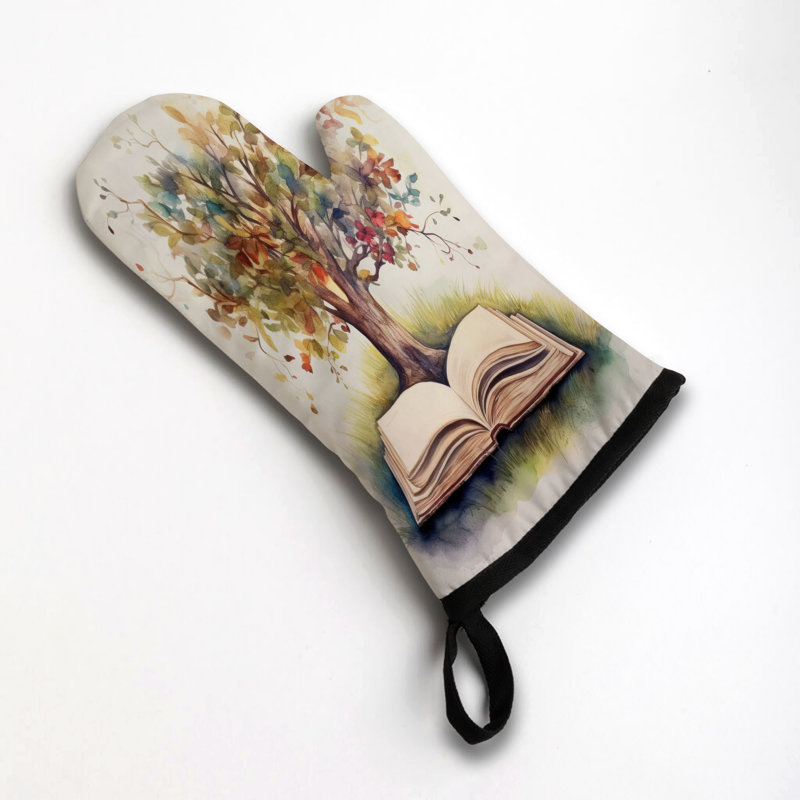 Tree Tales Oven Mitt Cotton Twill