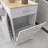 48.5" Rubber Wood Countertop Kitchen Cart With Trash Can Storage Cabinet & Power Outlet-838600786