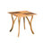 Wood 31.5'' Square Table With Finish - Creating An Attractive Patio Making More