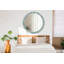 Huldar Glass Flat Wall Mirror