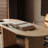 70.8'' 100% Solid Wood Executive Desk With Mixed Pedestal Base-1269707533