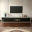Wetherly Modern Floading TV Stand for TVs up to 85" with Changing LED Light,White-129744070