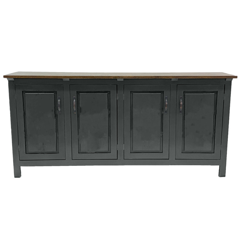 Buffet Modern, Minerai de fer, H 35 po x l 70 po x P 18 po