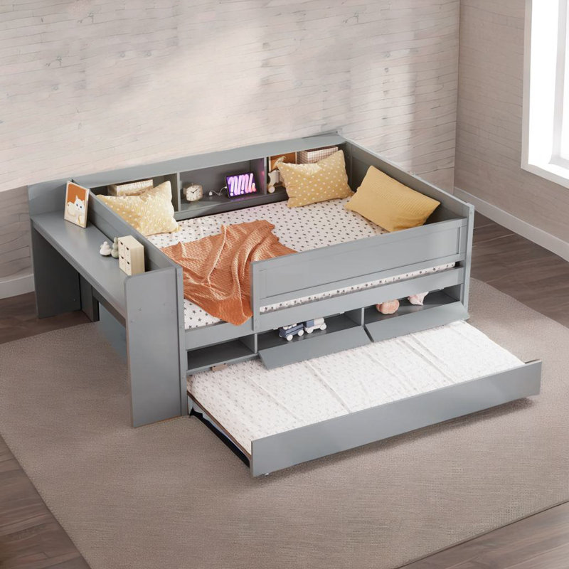 Multi-functional Twin Daybed, Gray