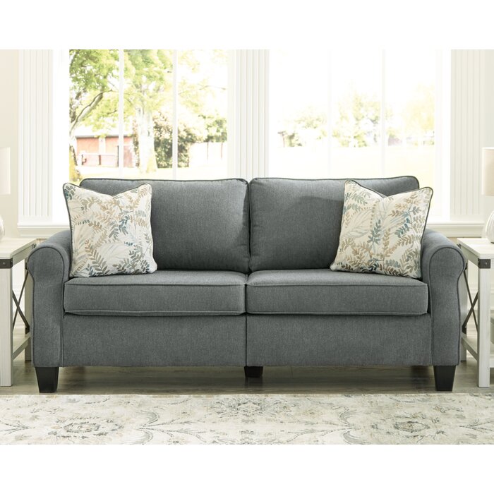 Lark Manor Pennville 74'' Upholstered Loveseat & Reviews | Wayfair