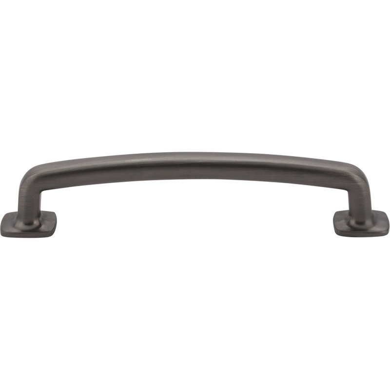 Belcastel I Bar Pull, Brushed Pewter, 3 3/4"