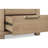 Hofstetter Two Drawer Acacia Wood Nightstand In Lioness