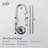 KIBI Hilo Pull Down Kitchen Faucet-41659824-48024395