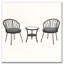 Ensemble bistro 3 pièces avec chaises en rotin PE et table en verre-1713548361-1713548366
