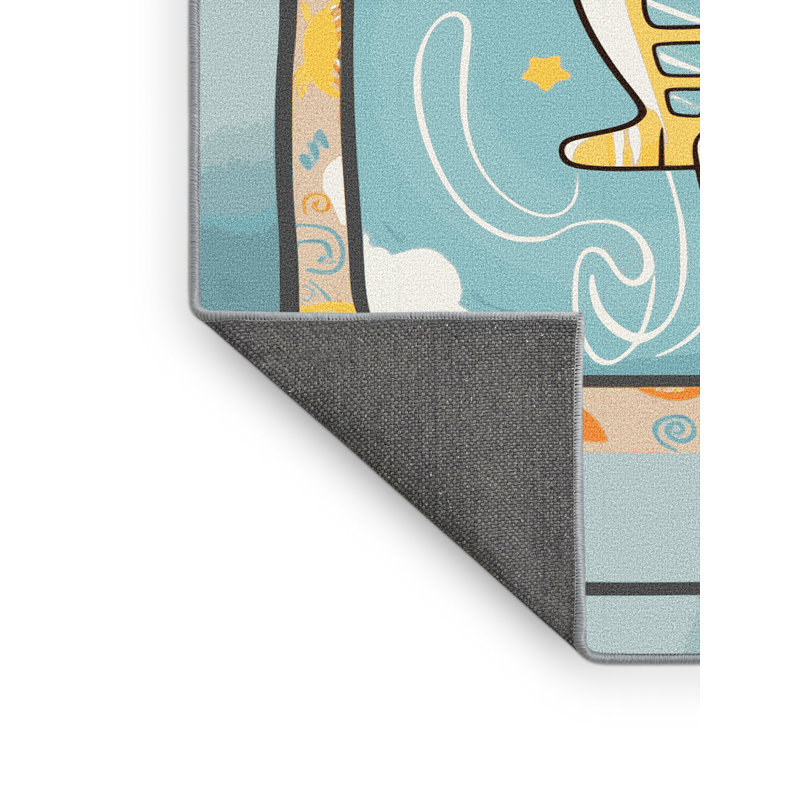 Tapis pour enfant Zoomie, Rectangle 4pi x 6 pi